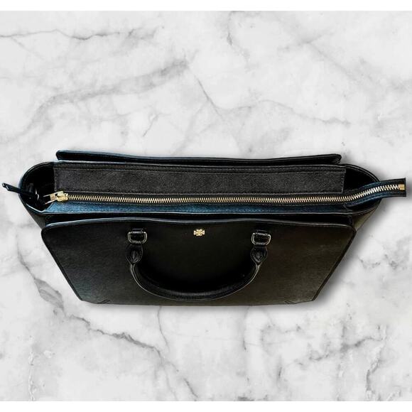 Tory Burch Saffiano Leather Emerson Medium Zip Tote Bag - Picture 3 of 14